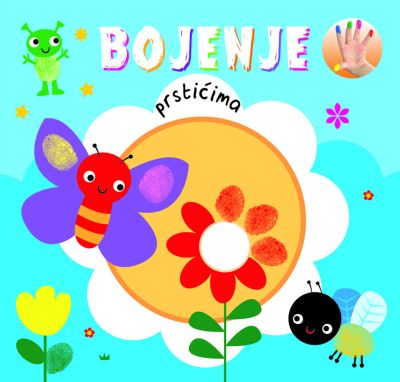 Bojenje prstićima (plava)